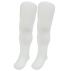 Ecru Kinderstrumpfhose aus Bio-Baumwolle