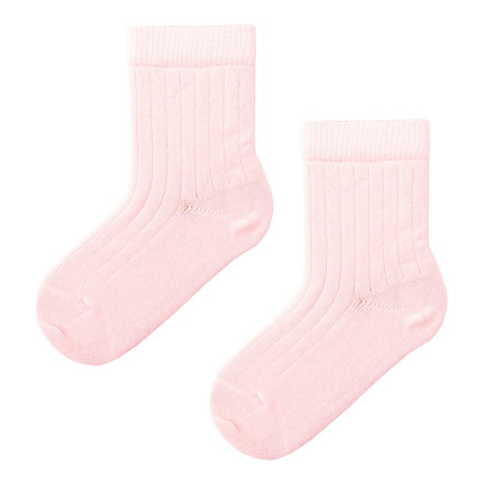 Hellrosa Merino Babysocken