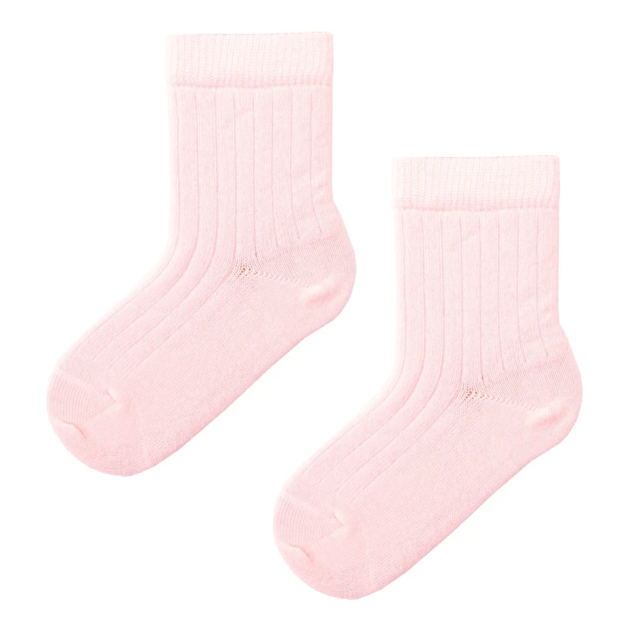 Hellrosa Merino Babysocken