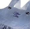 Latzhose CEREMONY mit Streifen marineblau