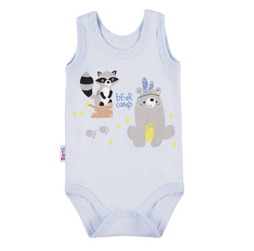 Bodysuits sleeveless FAMILY blue