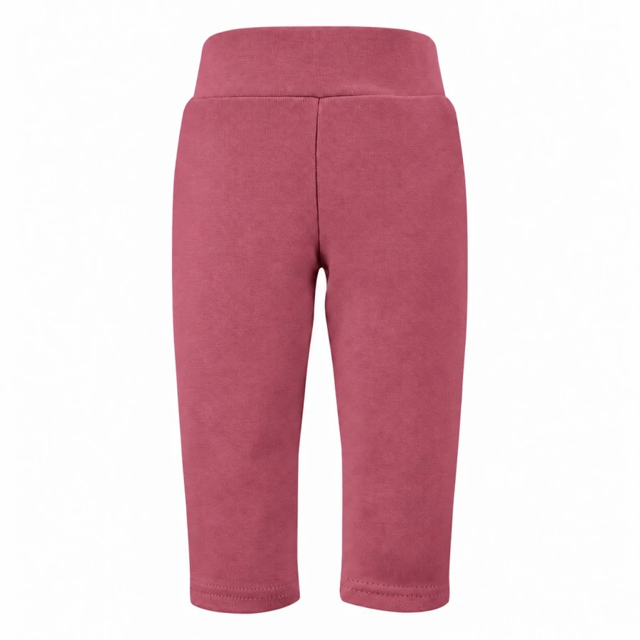 Einfarbige Kinderleggings in Traubenfarbe