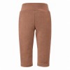 Karamellfarbene fleecegefütterte Kinderleggings