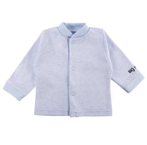 Baby-Jäckchen blau mit Hippie