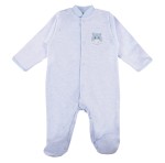 Slepsuit BABY LOVE blue