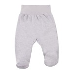 Graue Halbstrampler mit Zebra