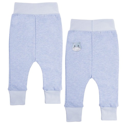 Baby-Leggings blau mit Hippie