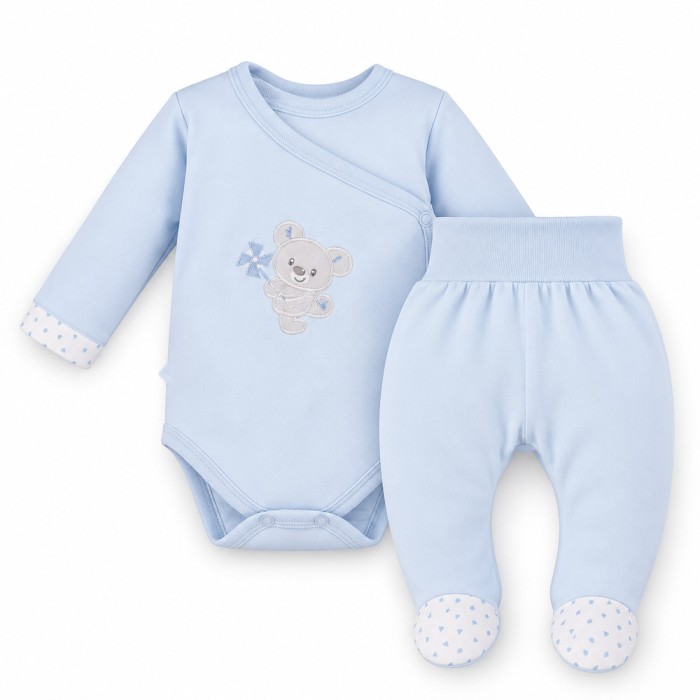 Blaues Babyset mit Koalabär