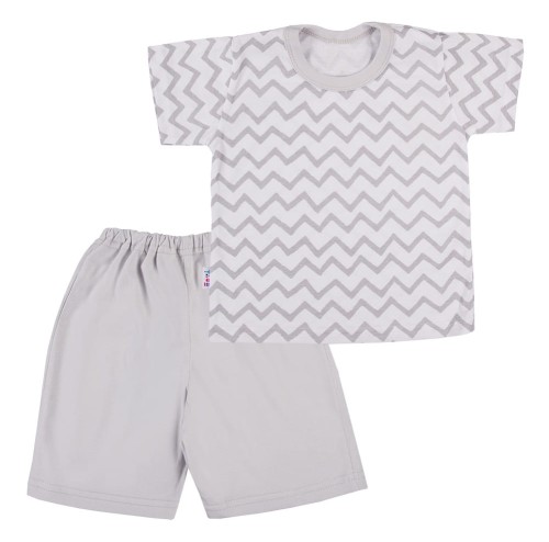 Pajamas ZIKZAG gray