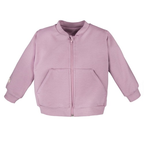 Kinder-Bomberjacke in Heidekraut