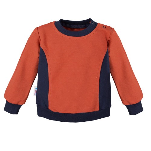 Rotes Sweatshirt für Jungen mit Aufschrift