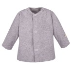 Baby-Jäckchen mit grauen Streifen