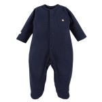 Baby-Strampler mit Tasche in Marineblau