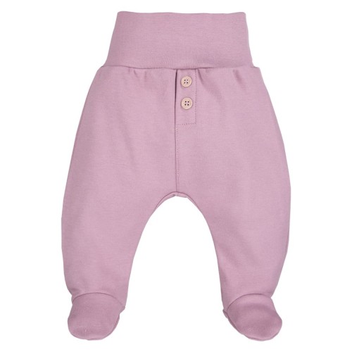 Baby-Halbstrampler in Heidekraut