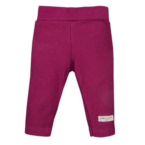 Kinderleggings in Bordeauxrot