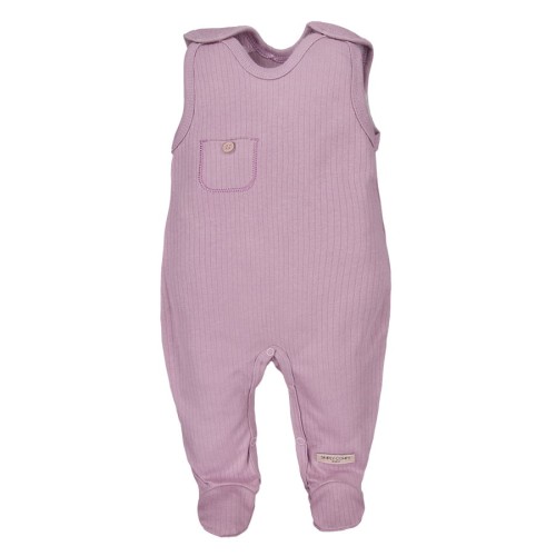 Baby-Schlafstrampler SIMPLY COMFY heidekrautfarben
