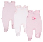3er-Pack Schlafstrampler TINY rosa
