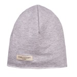 Graue Kinder Mütze