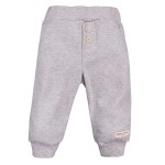Kinderhose mit Knöpfen grau