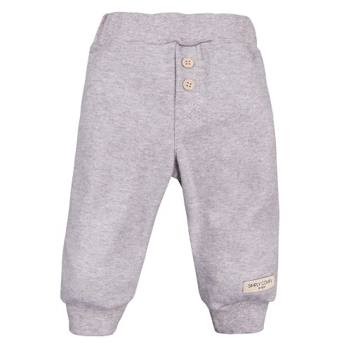 Kinderhose mit Knöpfen grau