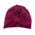 Turban dla dziewczynki bordowy
