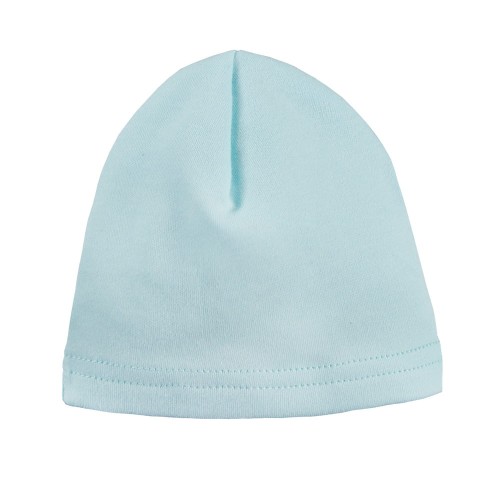 Türkisfarbene Babymütze