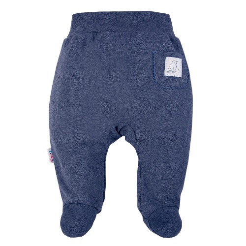 Joggers with feet UNIQUE navy blue
