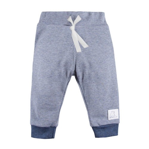 Gestreifte Hose UNIQUE dunkelblau