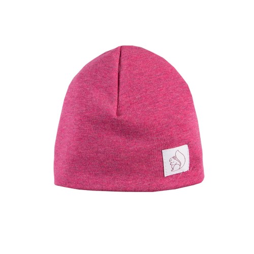 Wendbare Mütze UNIQUE in Bordeauxrot