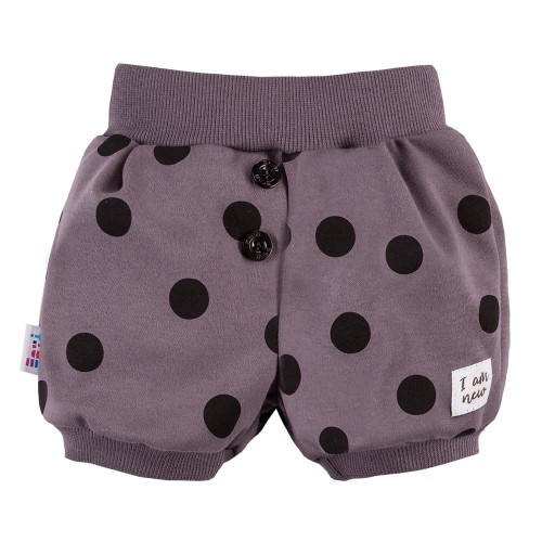 Shorts mit Punkten SWAN graphitgrau