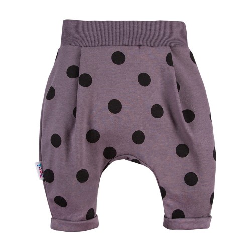 Hose SWAN mit Punkten, graphitfarben