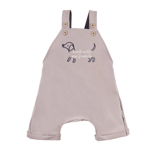 Dungarees shorts LAZY DAYS gray