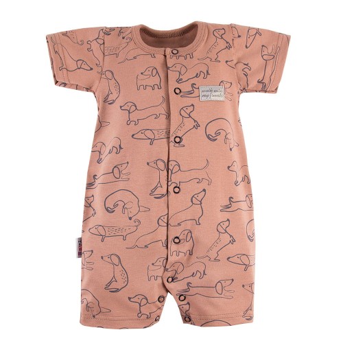 Romper LAZY DAYS brown<br>