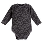 Kinderbody MAGIC mit graphitfarbenen Punkten