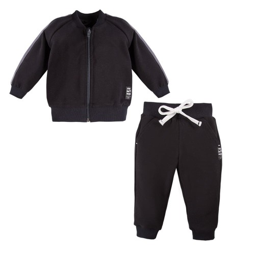 Kinder-Trainingsanzug MAGIC schwarz