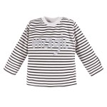 Kinder-Bluse MAGIC schwarz-weiß