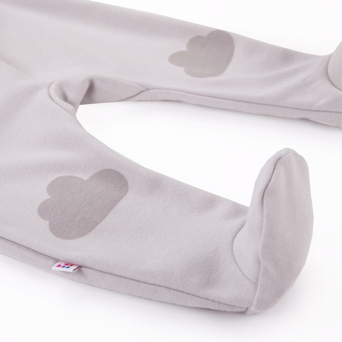MELLOW Kinder-Halbstrampler grau