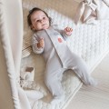 MELLOW 4-teiliges Babyausstattungsset in Grau