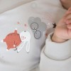 MELLOW 4-teiliges Babyausstattungsset in Grau