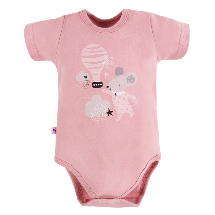 Body dziecięce MELLOW rosa
