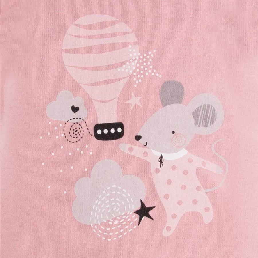 Body dziecięce MELLOW rosa