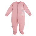 Sleepsuit pink with mouse