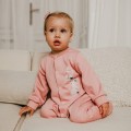 Sleepsuit pink with mouse