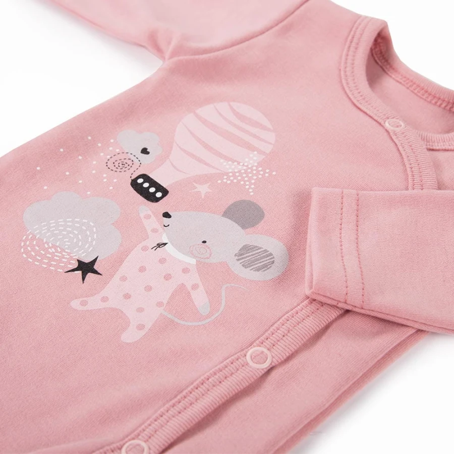 MELLOW 4-teiliges Babyausstattungsset rosa