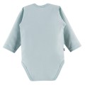 Kinderbody in Mint mit langen Ärmeln und Faultier