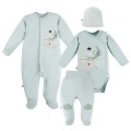 MELLOW 4-teiliges Babyausstattungsset in Mint