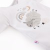 MELLOW 4-teiliges Babyausstattungsset, weiß