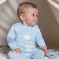 Babyjacke MELLOW blau