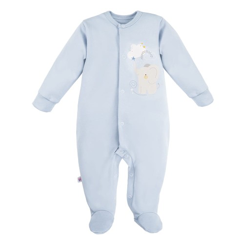 Baby-Strampler MELLOW blau