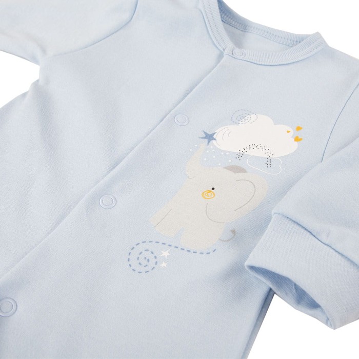Baby-Strampler MELLOW blau